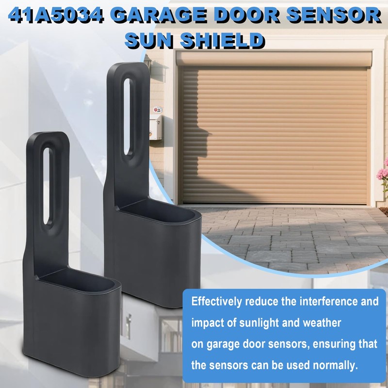 XDTKML Garage Door Sensor Sun Shield Protector 2 Pack for
