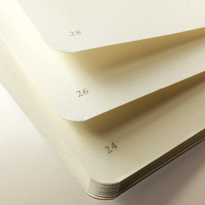 Leuchtturm 90mm x 150mm A6 Pocket Reporter Plain Notebook -