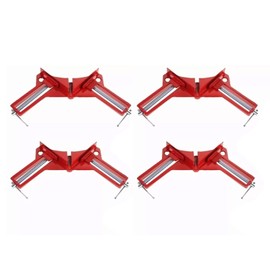 4Pcs Right Angle Clamp, Clamps for Corners DIY Hand Tools Picture Frame Corner Clamps Adjustable Wood Vice Miter Clamp for Picture Photo Frame Glass