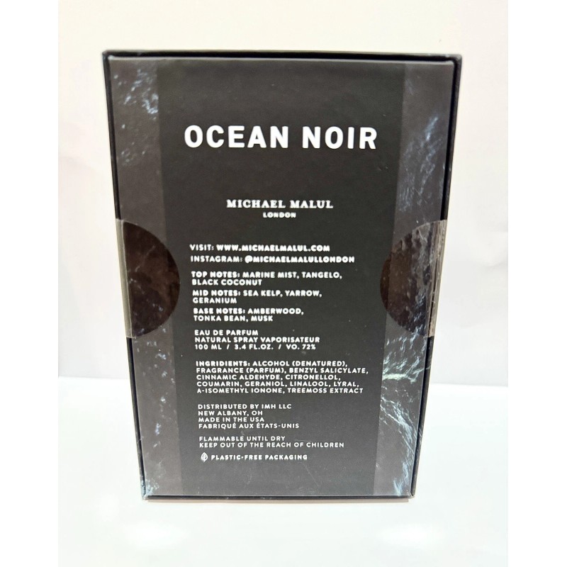Michael Malul Ocean Noir Men's Eau de Parfum - 3.4