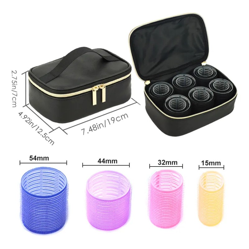 38 Pcs Bigud Del Rodillo Abrazadera Plstica Para Cabello