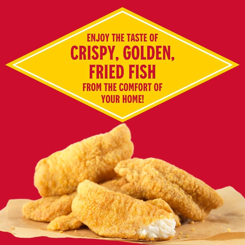 Louisiana Fish Fry - Seasoned Fish Fry Mix 10 Ounce