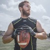 Cutters Gamer 5.0 American Football Gloves White