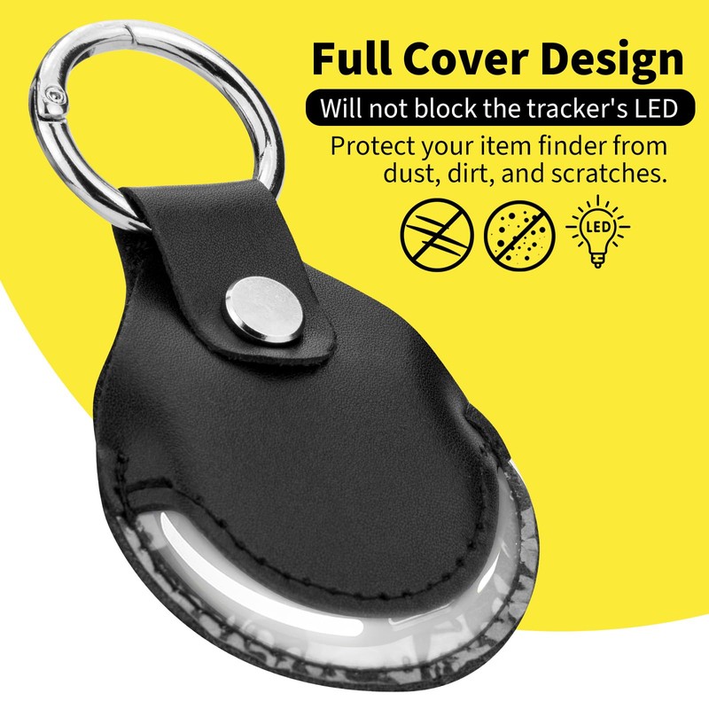 CaSZLUTION for Pebblebee Clip Universal Case - Microfiber PU Leather