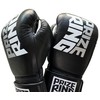 PRIZE RING "Professional SX" Boxing Gloves Genuine Leather Black (16oz)