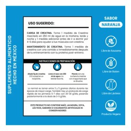 Creatina Suplemento Monohidratada D-mon 250g 50 Servicios                                                                                             