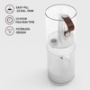 Sharper Image VOTIV 4 Ultrasonic Humidifier with Flameless Candlelight, Touch