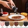 Premium Salt and Pepper Grinder Set of 2, 6 oz