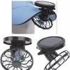 Solar Fan, Electric Mini Clip-On Solar Fan Air Conditioning Cooling
