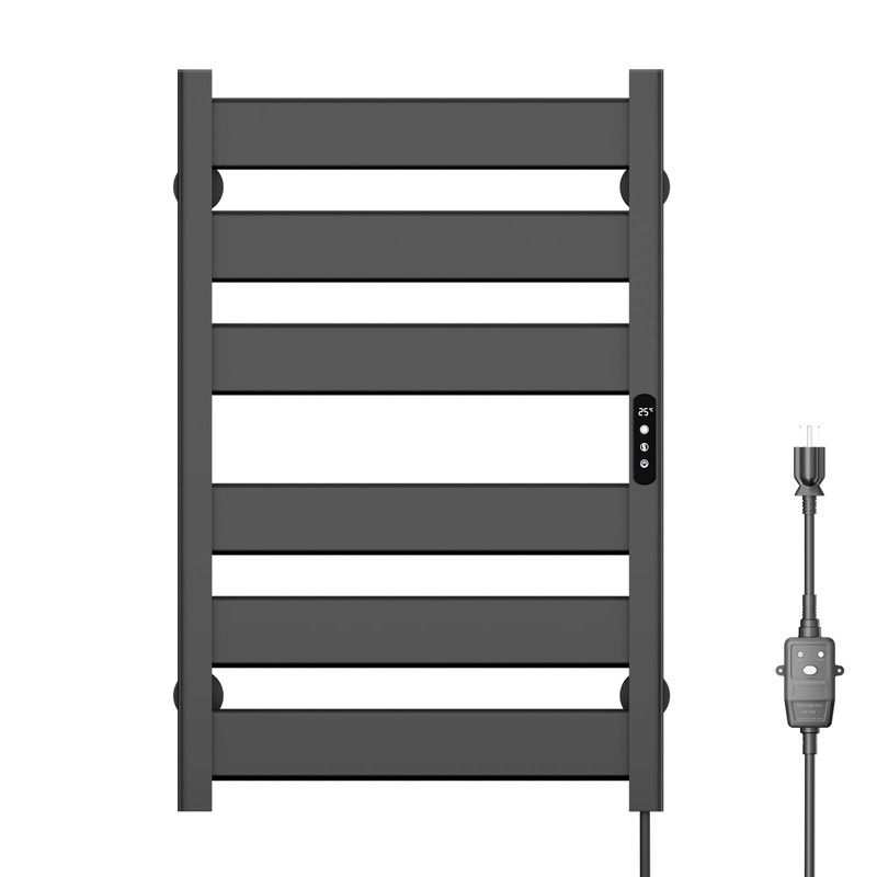 Geobella Towel Warmer Rack 6 Bars Towel Warmer Wall Mounted