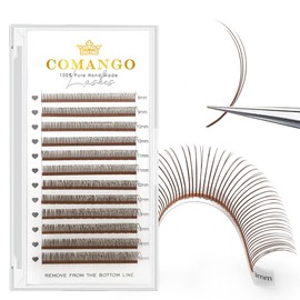 Brown Spikes Lash Extension Natural 3D Flora Eyelash Extensions