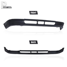Perfit Liner Front Black Bumper Valance Compatible With 1992 1993 1994 1995 Toyota Pickup 2WD 5391135010 TO1095104