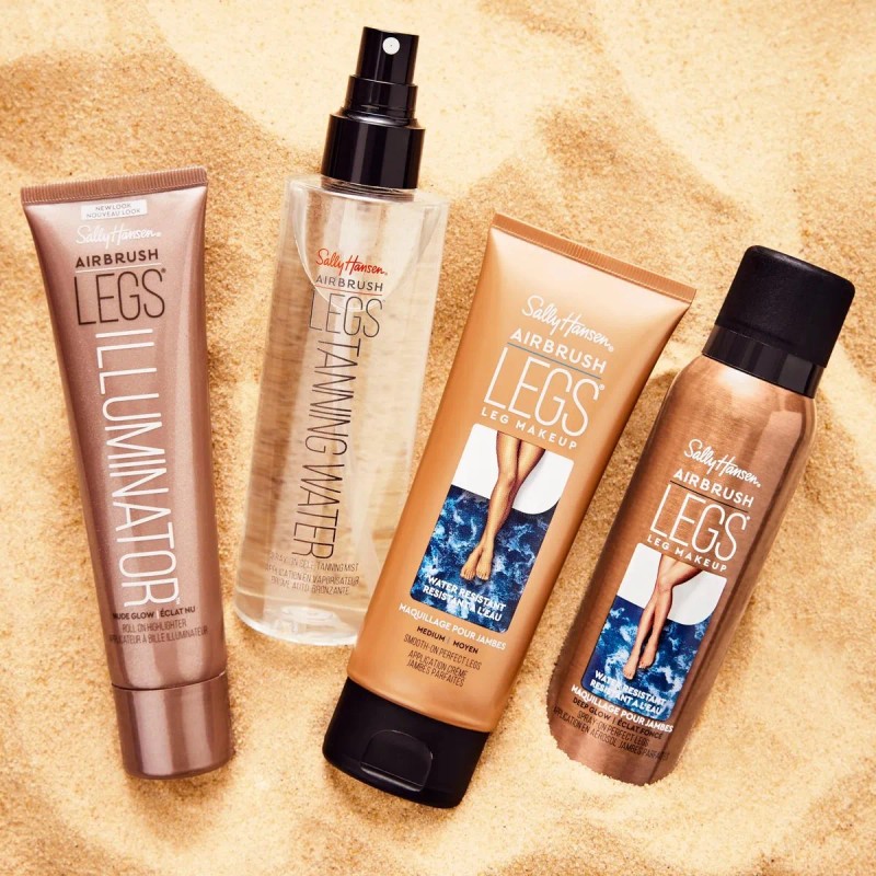 Sally Hansen Maquillaje De Piernas Sally Hansen, Aplicación