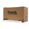 750' x 14" White/White Protective Paper Cushioning Wrap (Bubble Alternative) Geami GreenWrap WrapPak ExBox