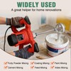 Cement Mixer, 110V Handheld Electric Concrete Mixer with 6 Adjustable