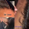 Natural Black Lace Front Wig Blunt Cut Bob Wig Pre
