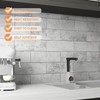 VAOVI Peel and Stick Subway Backsplash for Kitchen Tile(Gray 27pcs)