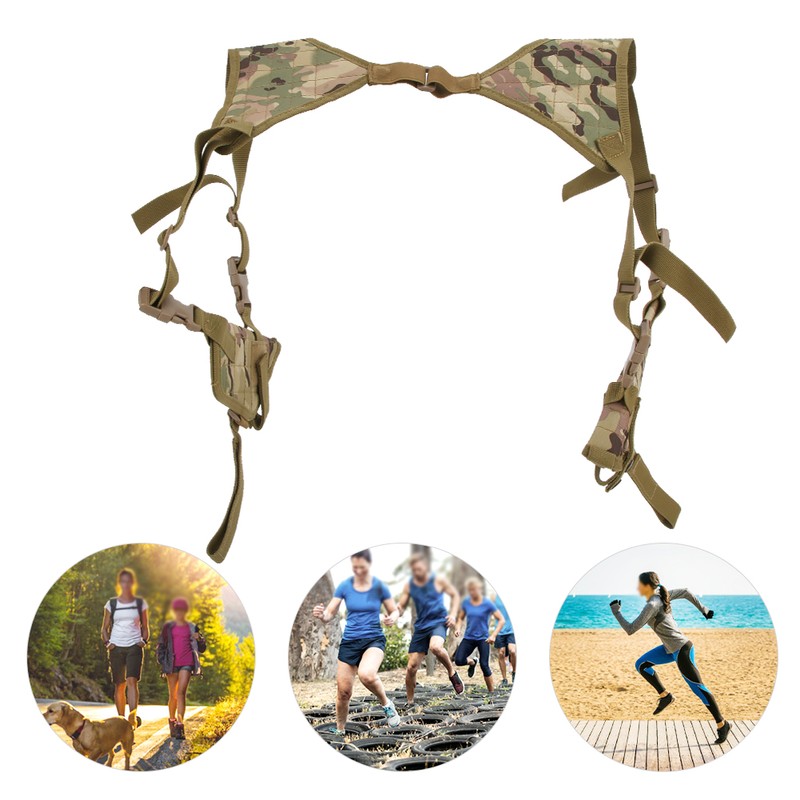 Outdoor Tactics Armpit Double Holster Shoulders Multifunction Waist Under Arm