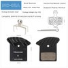 2 Pairs Hydraulic Disc Brake Pads with Cooling Rib, Ceramic