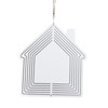 DIY Sublimation Metal Wind Spinner Hanging Blank Wind Chimes Garden