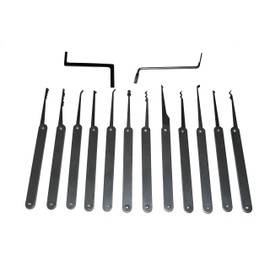 Picklock24 Pure Metal Set (12 picks)