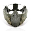 SHENKEL Ear Protection Anti-Fog Mesh Mask Half Face Guard Face