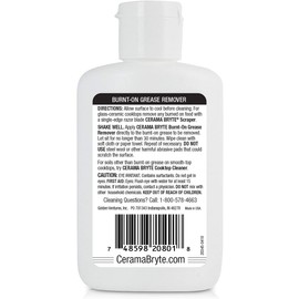 Cerama Bryte Burnt on Grease Remover, 2 Ounce Bottle (20812)