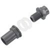 PATIKIL GASKETED PIPE JOINT PVC WATER TANK PIPE SUPPLY PVC