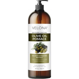 velona Aceite De Orujo De Oliva 32 Fl Oz | Aceite Transportador Puro Y Natural | Refinado, Prensado En Frío | Hidratante Para Cocinar, Piel, Cabello, Cuerpo Y Cara | Úsalo Hoy - Enjoy Results