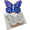 Butterfly Garden Concrete or Plaster Casting Plaque Mould Nr1