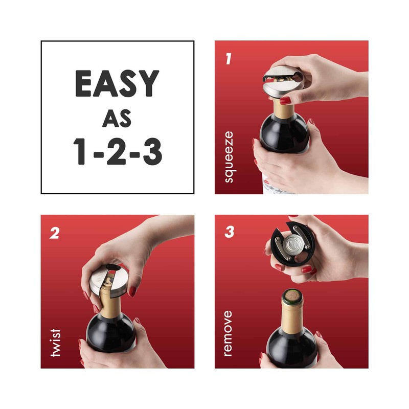 Vintorio Easy Wine Foil Top Cutter - Cut Bottle Capsules