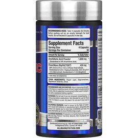 ALLMAX Nutrition Allmax Essentials Arachidonic Acid+ - 120 Cápsulas - Aumenta La Fuerza Y Mejora La Resistencia - Sin Gluten - 30 Porciones 120 Unidades (Paquete De 1)