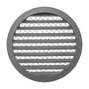 Repa Market 10" Inch Aluminum Gray Soffit Air Vent Cover