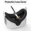 Silicone Cover for Oculus Quest 2 Face Pad with Lens