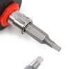 50mm Square Head Screwdriver Bit Set with 1/4 Inch Hex