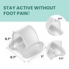 Welnove Gel Toe Separator, 12 Pack Pinky Toe Spacers, Aloe