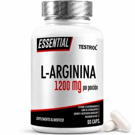 Arginina Essential 1200 mg, un precursor natural que potencia la circulación y amplía los vasos gracias al óxido nítrico. Testrol L Arginina Essential (60 CAPSULAS)