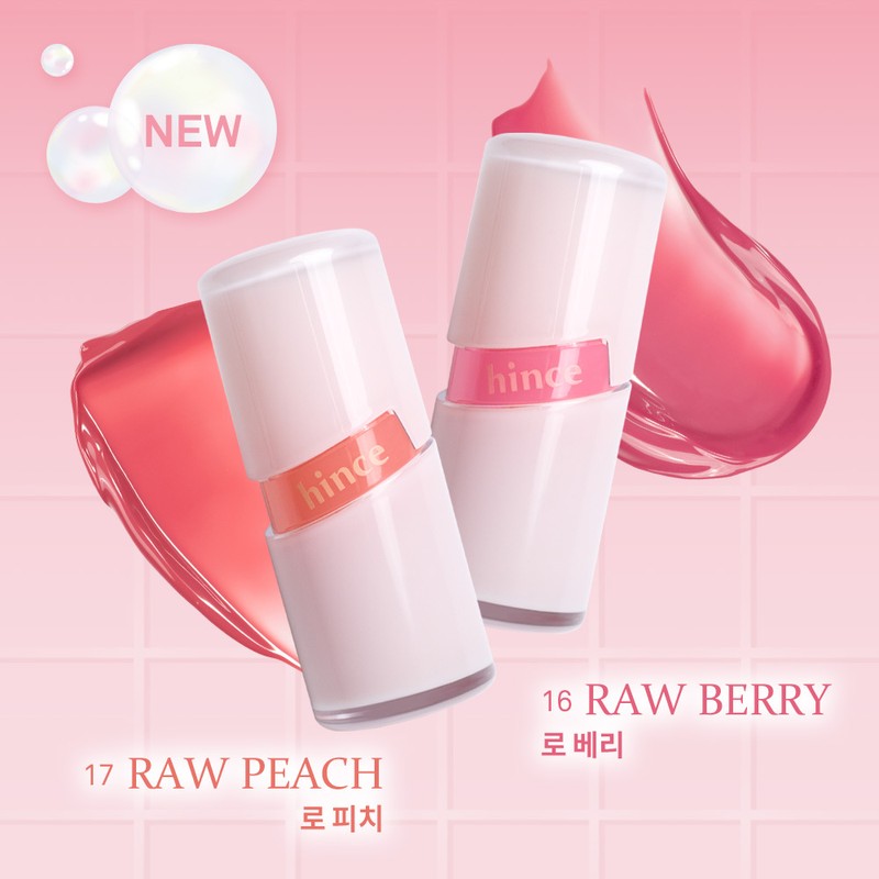 Hince Raw Glow Gel Tint 4ml - [Single] R016 Raw