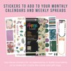 Happy Planner Sticker Pack for Calendars, Journals, and Diary Planners,