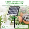 HEKIWAY 82FT Solar Drip Irrigation System, Auto Watering Kit for