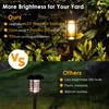 Mancra Solar Pathway Lights, 8 Pack LED Solar Lights Outdoor