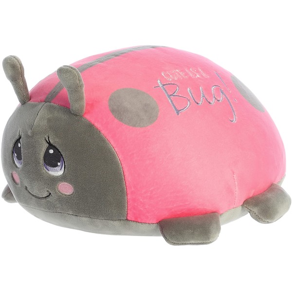 Aurora® Inspirational Precious Moments™ Cute As A Bug Ladybug Stuffed Animal - Cherished Memories - Enduring Comfort - Pink 10 Inches