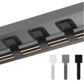 Hook and Loop Cable Ties,Cable Management Under Desk,Cable Management,Multi Purpose Wire Ties Cord Organizer,Wire Organizers for Cords, Suitable for Office and Home (30PCS)