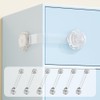 SAFELON 6 PCS Child Safety Locks, Cupboards Straps Locks, Baby