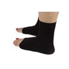 PRO 11 WELLBEING Men and Women's compression ankle sleeves (Black,