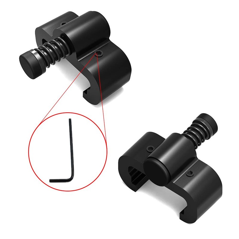 TOIMIOTOIM Sliding Barn Door Stopper Rail Stop for Single or