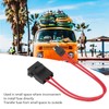 5Pcs Car Fuse Holder Connector Mini Heavy Duty Wire Extension