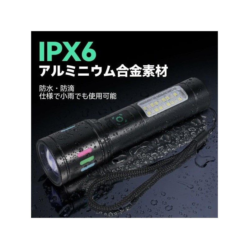 Flashlight, 2025 Enhanced Edition, Luminous Light, Handheld Torch, LED Light,