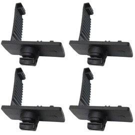 4Pcs Car Holder Retainer, Fit for Honda for Acura, Durable Anti-Slip Plastic Black L Type Floor Mat Fixing Clips,Replace 83650T2AA01ZA/83650-T2A-A01ZA