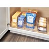 iDesign Fridge Organiser for Cans, Stackable Storage Container for up